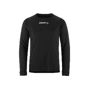 Craft Rush 2.0 Ls Tee Jr – Black (999000)