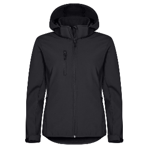 Clique Classic Softshell Hoody Women – Musta (99)