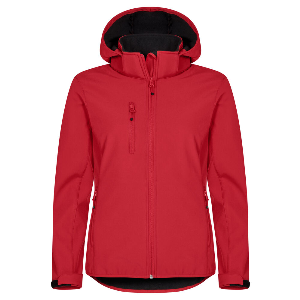 Clique Classic Softshell Hoody Women – Punainen (35)