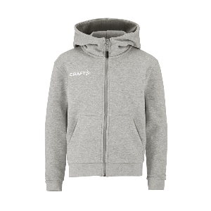 Craft Community 2.0 Logo Fz Hoodie Jr – Grey Melange (950000)