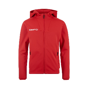 Craft Evolve 2.0 Brushed Hood Jacket M – Bright Red (430000)