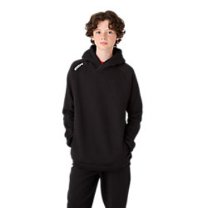 CCM TEAM LOCKER ROOM PULLOVER HOOD YT – BLACK (990)