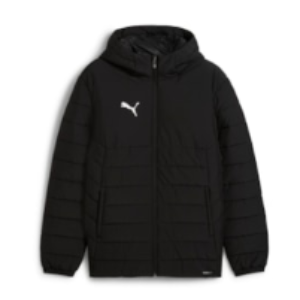 PUMA TEAMADDITIONS HOODED PADDED JACKET JR – BLACK (03)