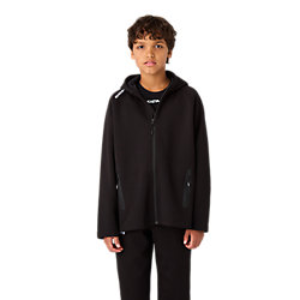CCM TEAM LOCKER ROOM FULL ZIP HOOD – BLACK (990)