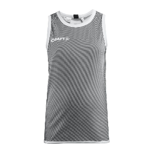 Craft Progress Reversible Basket Singlet W – Black/White (999000)