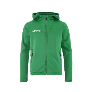 Craft Evolve 2.0 Brushed Hood Jacket Jr – Team Green (651000)
