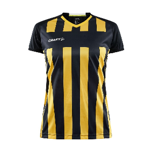 Craft Progress 2.0 Stripe Jersey M – Black/Sweden Yellow (999552)
